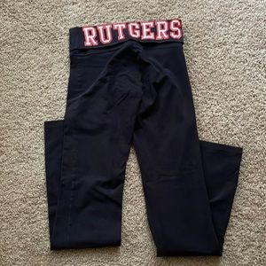 Limited edition Rutgers foldover leggings